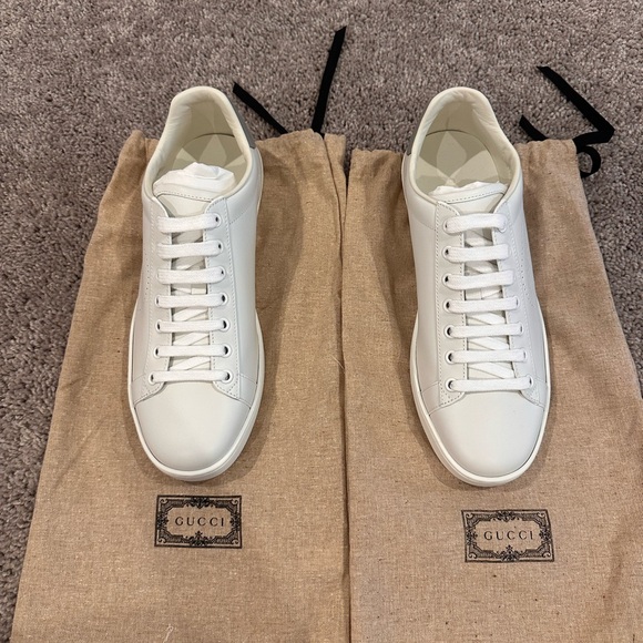 Gucci ACE Classic White LeatherSneakers BRAND NEW